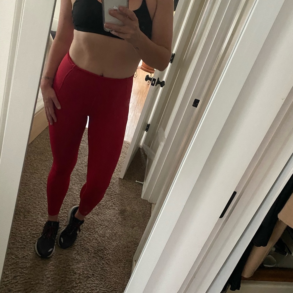 Lululemon fast and free tight 28” size 6